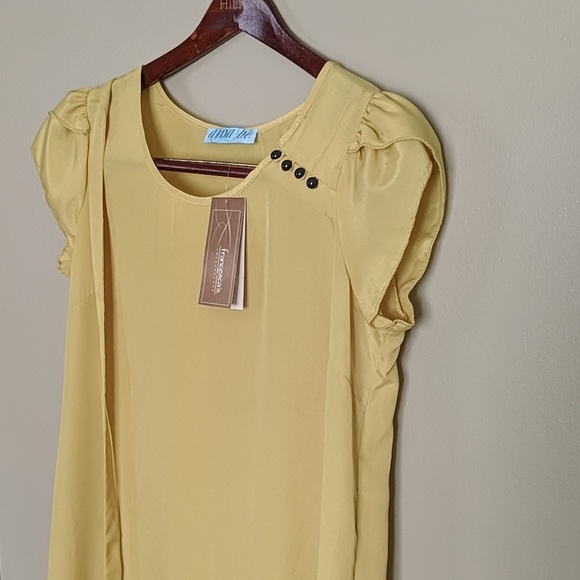 Francesco's collections dress new w/ tag green MED - Picture 3 of 4